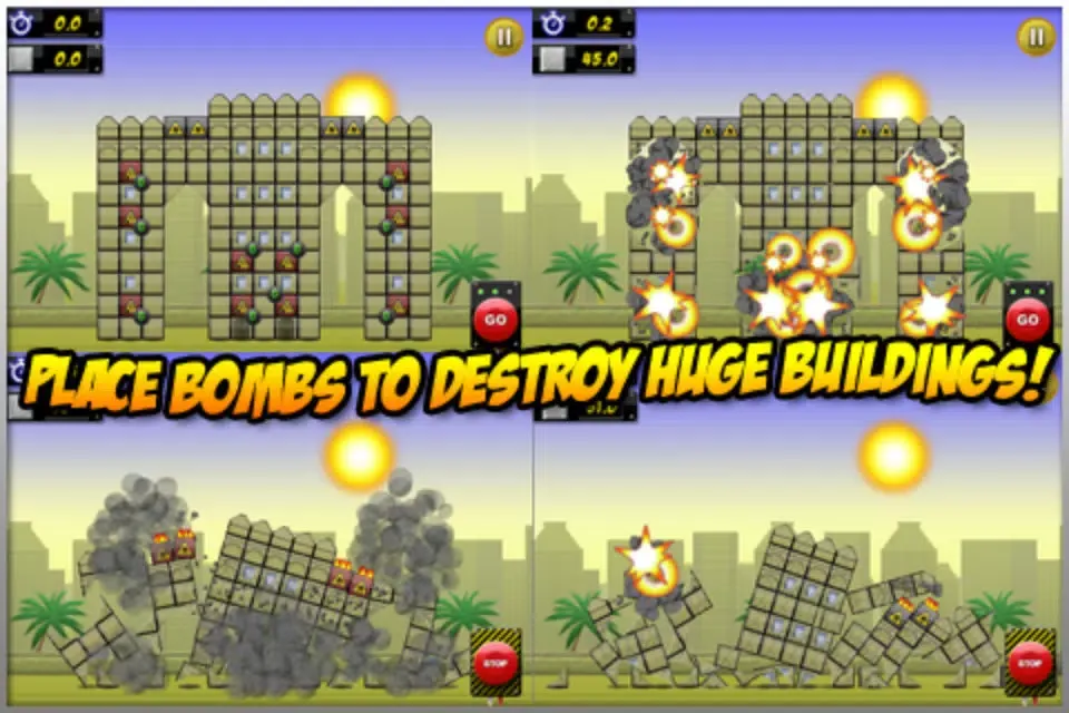 Capturas de tela do Monster Crush - Demolition