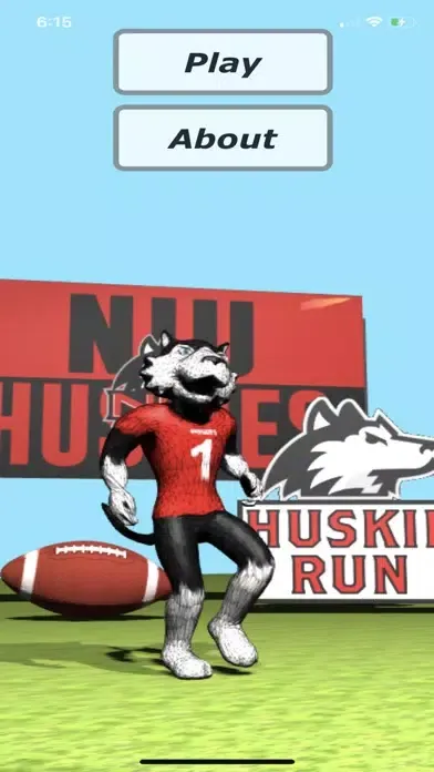 Tangkapan layar NIU Huskie Run