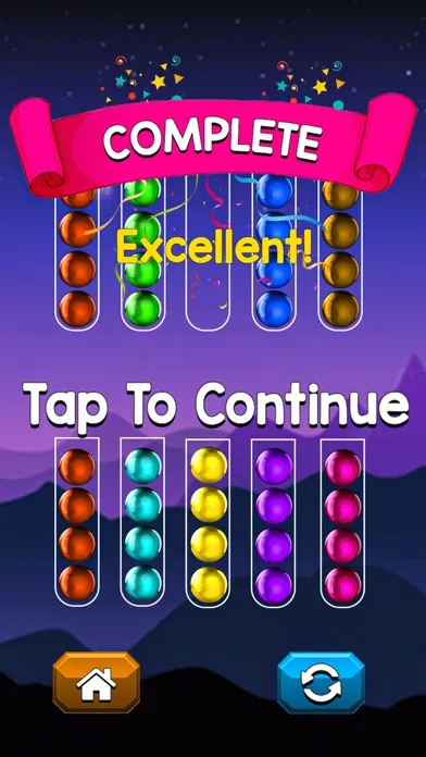 Ball Sort: Merge Color Puzzle スクリーンショット