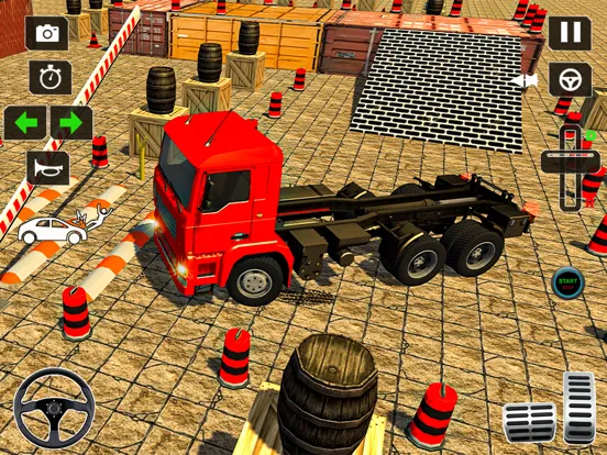 Captures d'écran de Cargo Truck Parking Driver iPad 