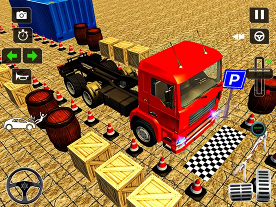 Captures d'écran de Cargo Truck Parking Driver iPad 