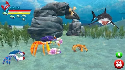 ภาพหน้าจอของ Sea Crab.io