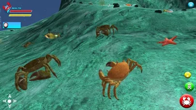 ภาพหน้าจอของ Sea Crab.io