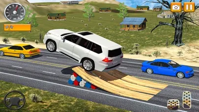 ภาพหน้าจอของ Prado Offroad Driving Car Game