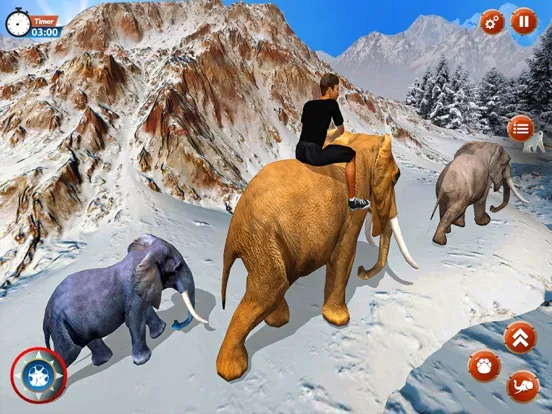 Screenshot di Elephant Rider Simulator Game iPad 