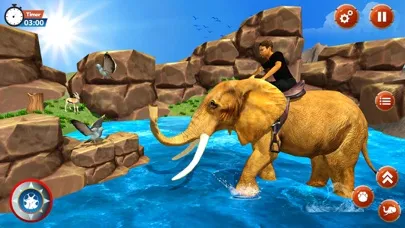 Screenshot di Elephant Rider Simulator Game