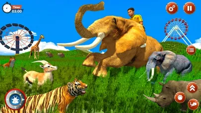 Screenshot di Elephant Rider Simulator Game