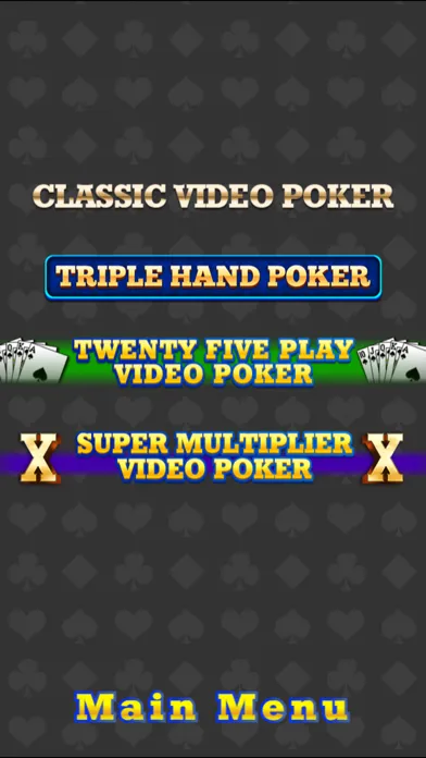 Video Poker Collection स्क्रीनशॉट
