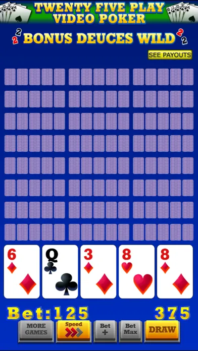 Video Poker Collection स्क्रीनशॉट