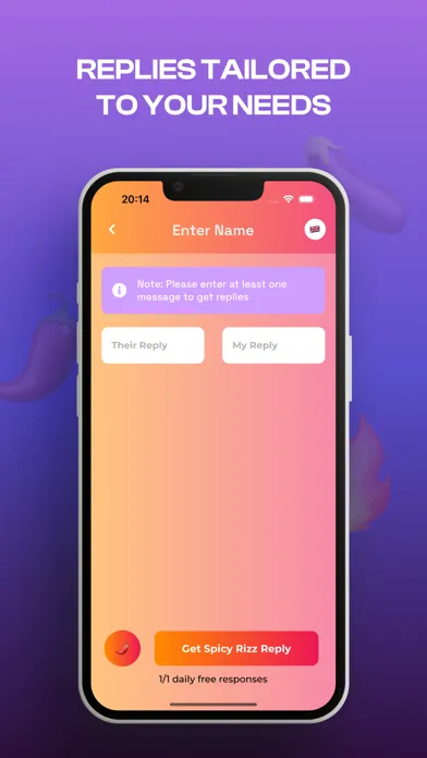 Screenshot di Plug RIZZ AI Dating Assistant