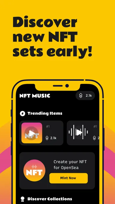 NFT Music Creator - Audio NFTs Ekran Görüntüleri