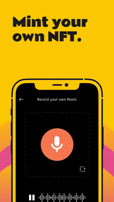 NFT Music Creator - Audio NFTs Ekran Görüntüleri