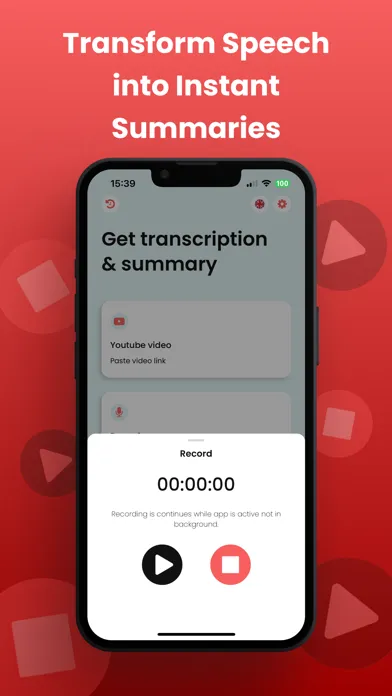 صور Sumit: Summarize & Transcribe