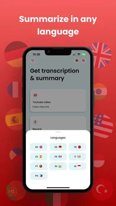 صور Sumit: Summarize & Transcribe