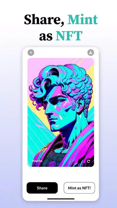 Wamba - AI Art Generator スクリーンショット