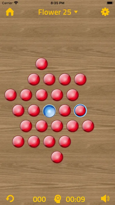 Capturas de tela do Marble Solitaire - Peg Puzzles