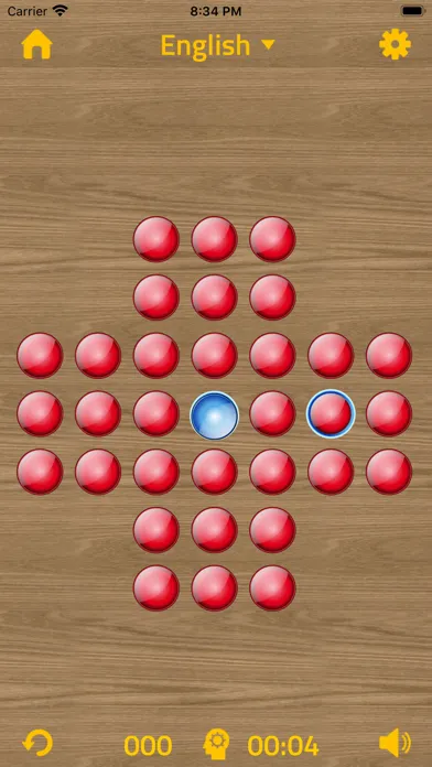 Capturas de tela do Marble Solitaire - Peg Puzzles