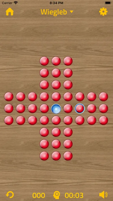 Capturas de tela do Marble Solitaire - Peg Puzzles
