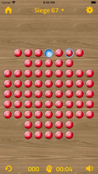Capturas de tela do Marble Solitaire - Peg Puzzles