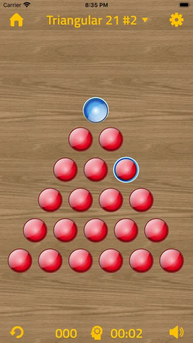 Capturas de tela do Marble Solitaire - Peg Puzzles