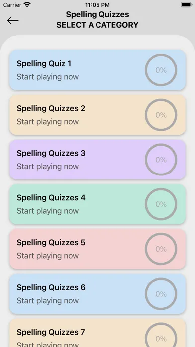 Ultimate English Spelling Quiz स्क्रीनशॉट