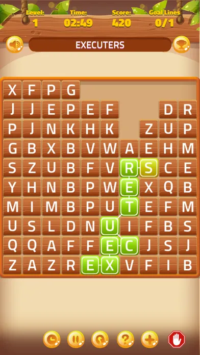 WordWipe: word link game Screenshots