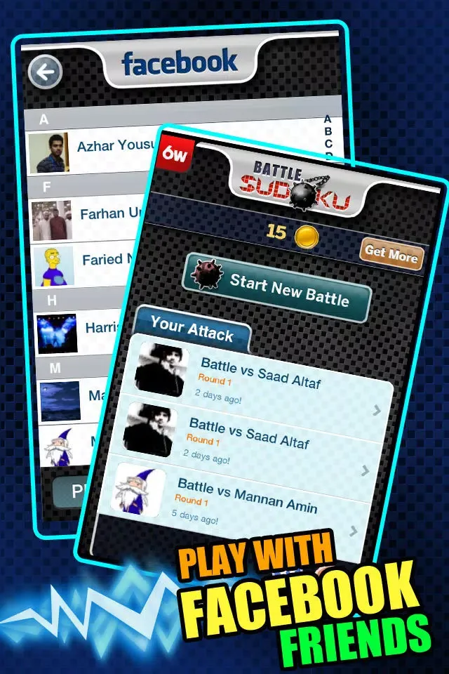 ภาพหน้าจอของ Battle Sudoku Against Friends Free