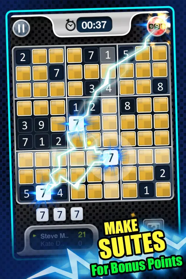 ภาพหน้าจอของ Battle Sudoku Against Friends Free