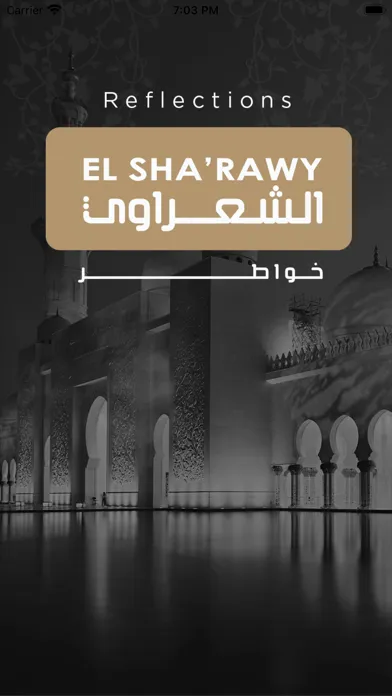 Tangkapan layar Elsharawy Reflections
