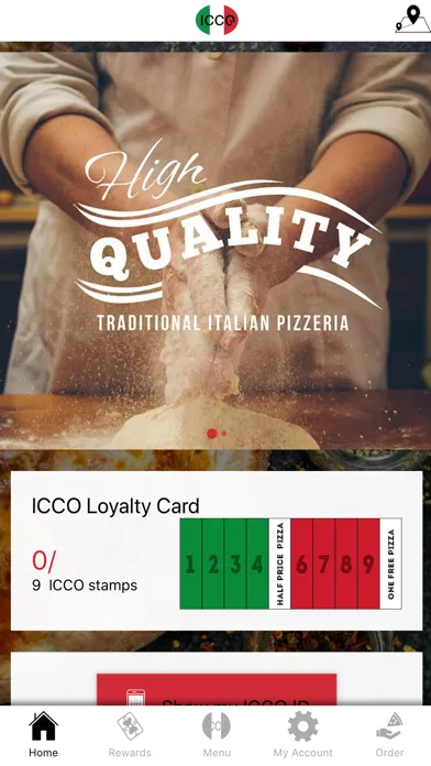 Capturas de pantalla de ICCO Pizza