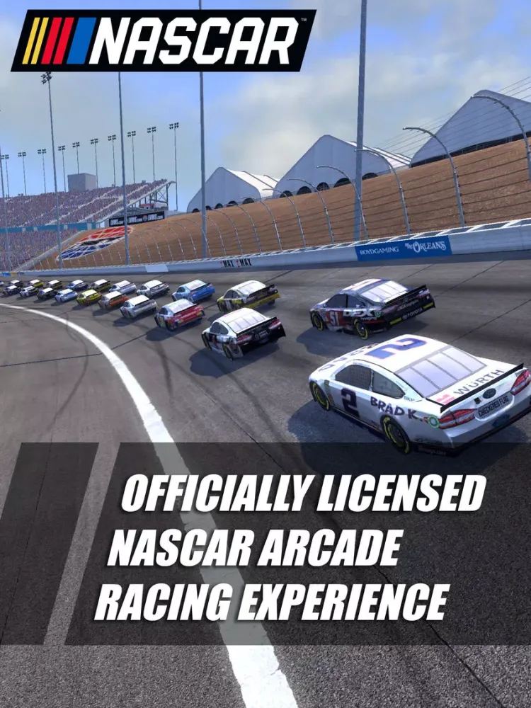 Zrzuty ekranu NASCAR Rush iPad 