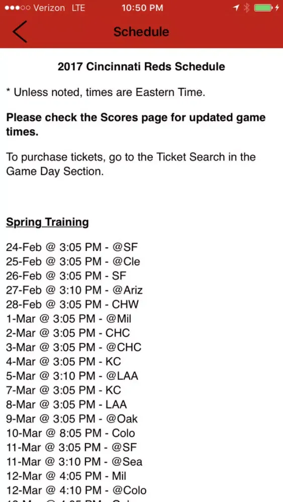 Cincinnati Baseball - a Reds News App स्क्रीनशॉट