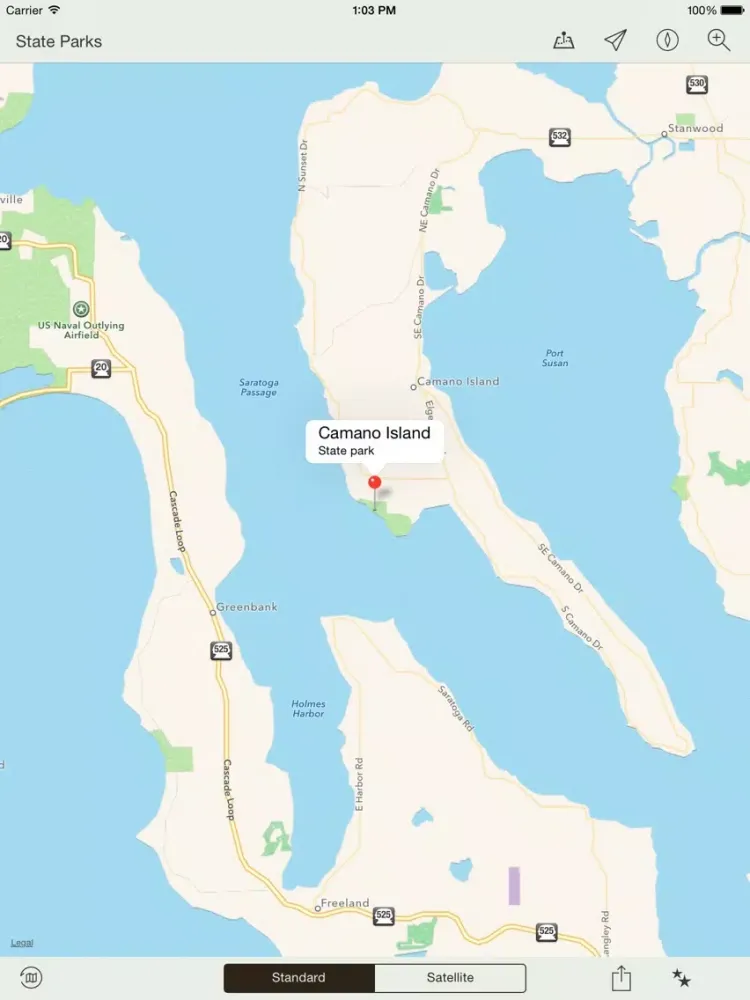 Washington State Parks-WA Parks iPad  স্ক্রিনশট