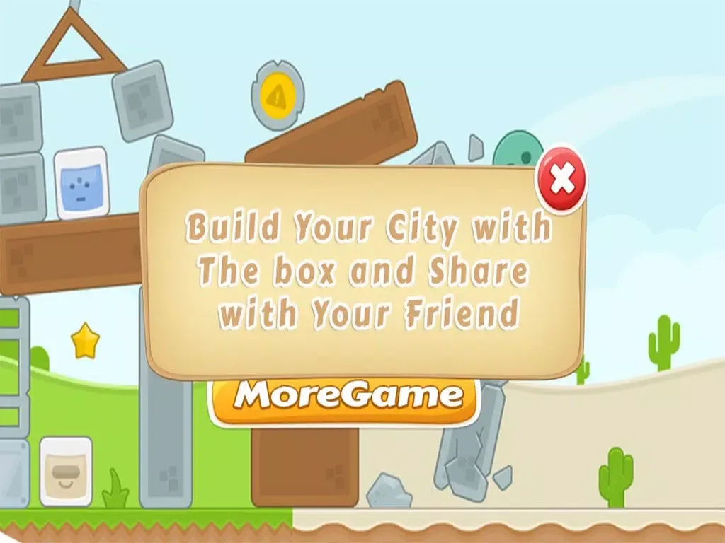 build city : physic box game iPad  سکرین شاٹس