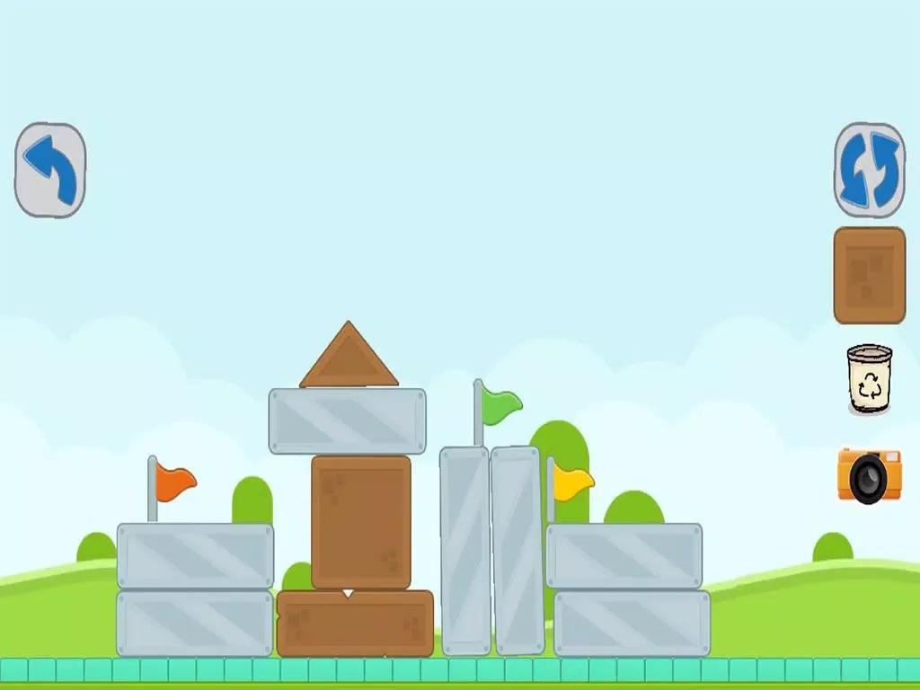 build city : physic box game iPad  سکرین شاٹس