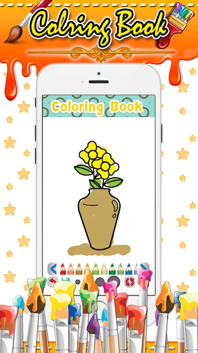 Captures d'écran de coloring book app for 3rd grade kids