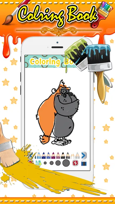 Captures d'écran de coloring book app for 3rd grade kids