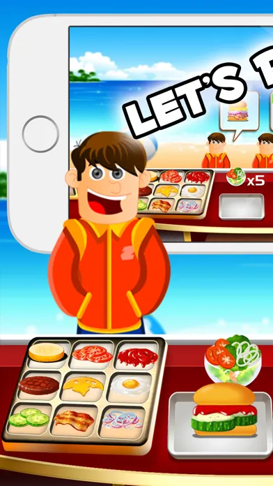Tangkapan layar food cooking - cafe & restaurant game for kids