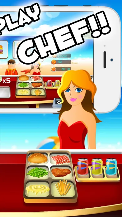 Tangkapan layar food cooking - cafe & restaurant game for kids