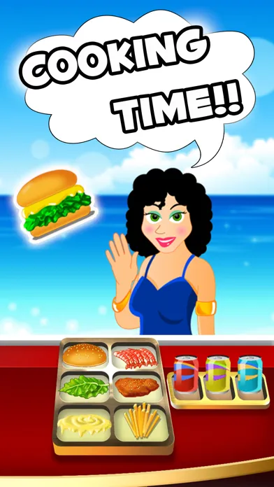 Tangkapan layar food cooking - cafe & restaurant game for kids