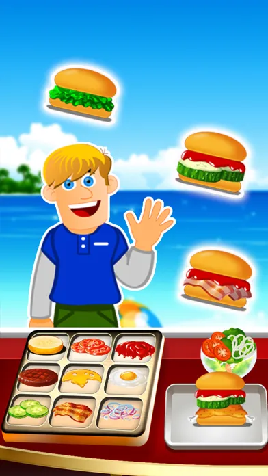 Tangkapan layar food cooking - cafe & restaurant game for kids
