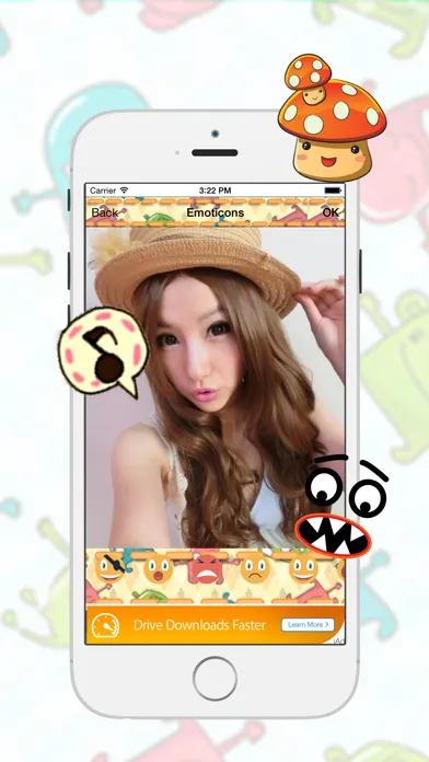 Ảnh chụp màn hình của MonsTer Face : Fun Photo Sticker