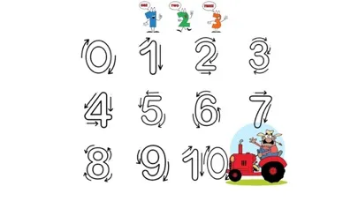Скриншоты 1-10 Number To Write : Educational Game For Kids