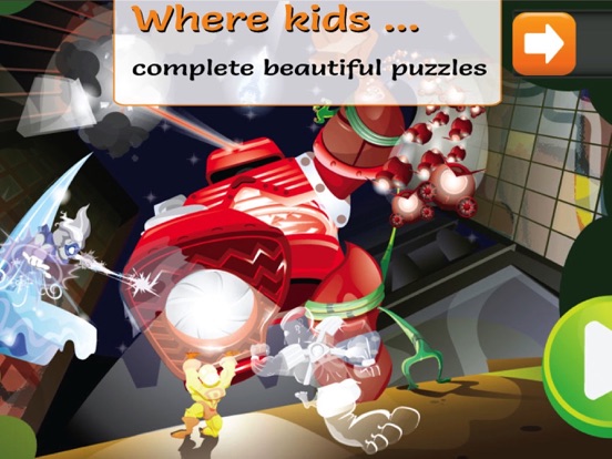 PUZZINGO Superhero Puzzles iPad 应用截图