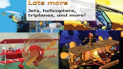 Capturas de tela do PUZZINGO Planes Puzzles Games