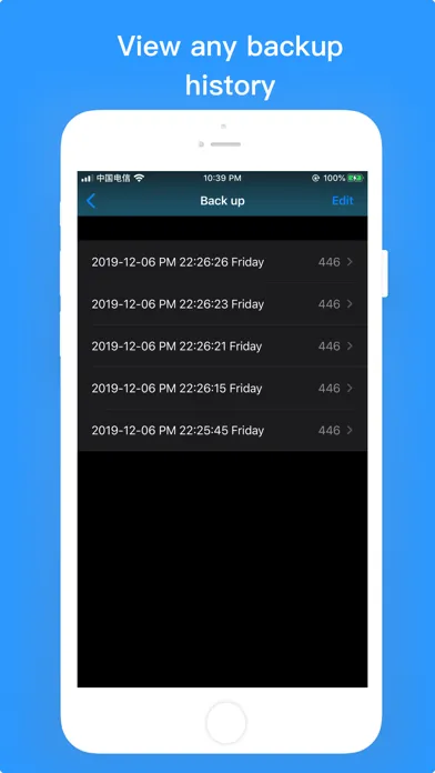 Contacts Backup－Easy Export स्क्रीनशॉट