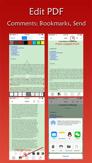 Скриншоты PDF Edit Reader