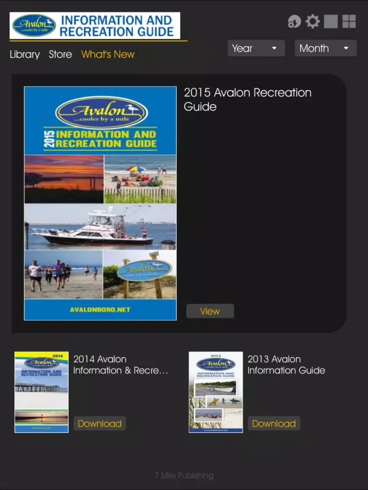 Avalon Information Guide iPad  স্ক্রিনশট