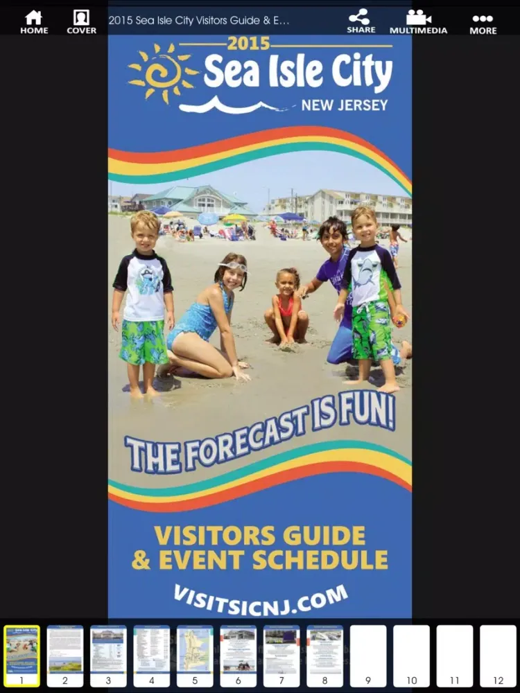 Sea Isle City Visitor’s Guide iPad  سکرین شاٹس