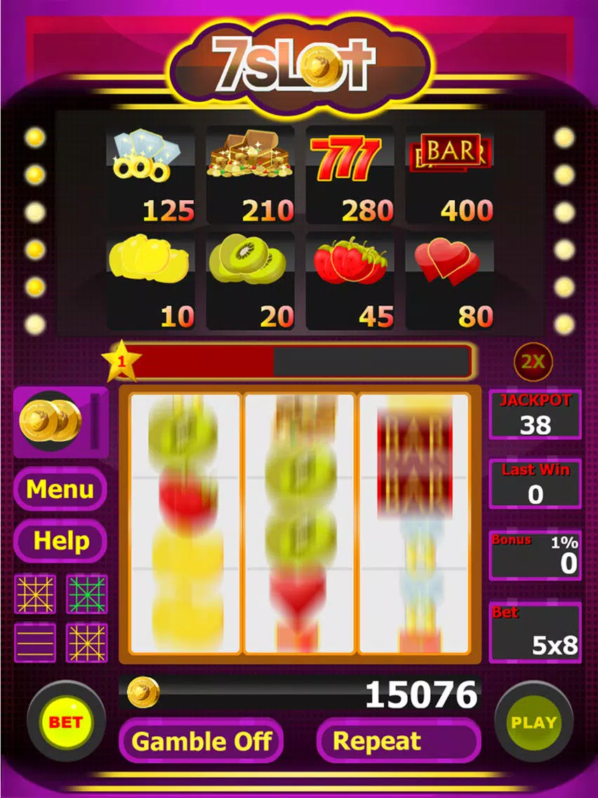 7 Slot iPad 应用截图